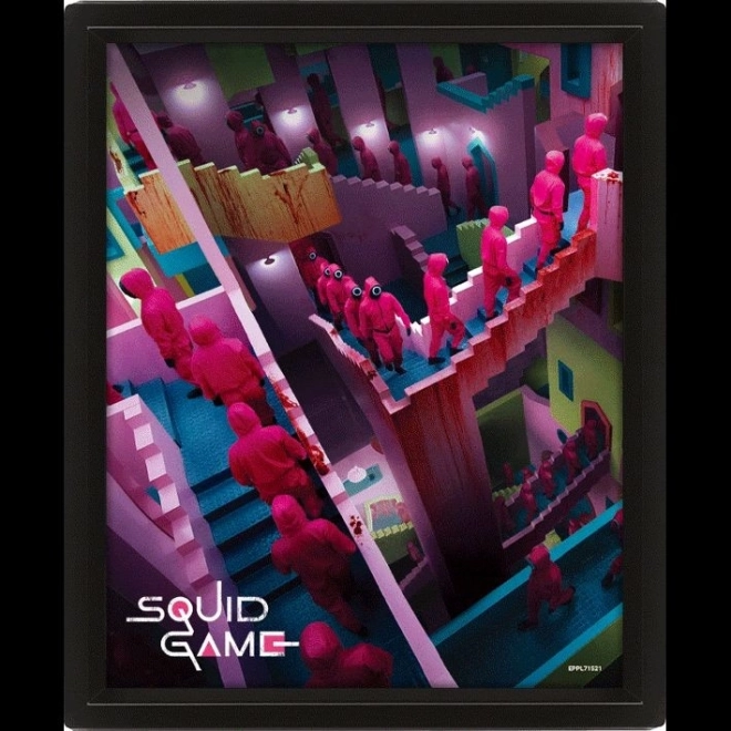 3D attēls Squid Game