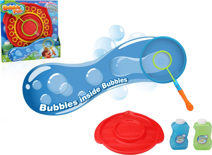 Bubble Fun burbuļu pūtējs “burbulis burbulī” 472 ml