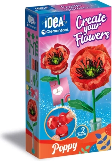 Clementoni Idea ziedu fabrika – lauka magone