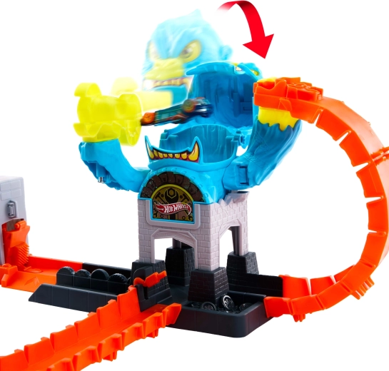 Dinamiska torņa šķērslis ar rotējošu elementu