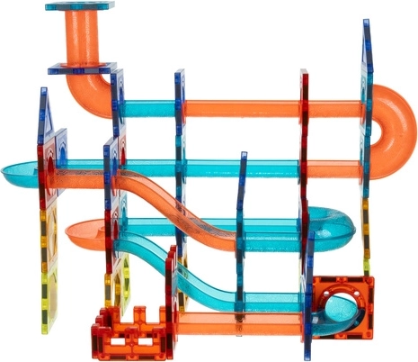 Radošas 3D būves un vienmērīga bumbiņu kustība