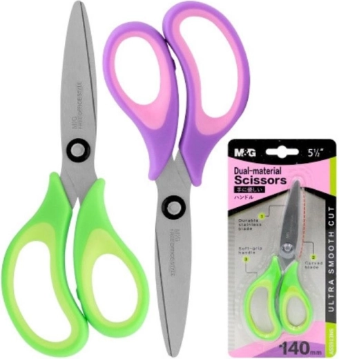 Skolas šķēres M&G Dual-material – 1 gab.