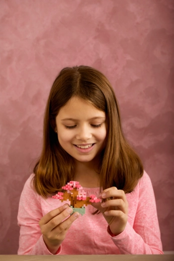 Original decoration in pastel colors