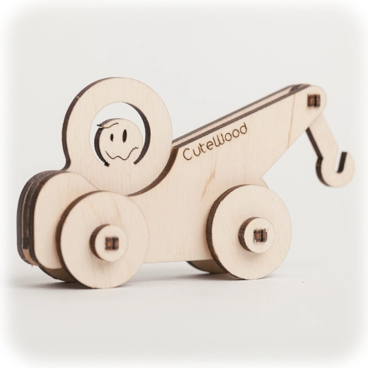 CuteWood koka 3D puzle – evakuators