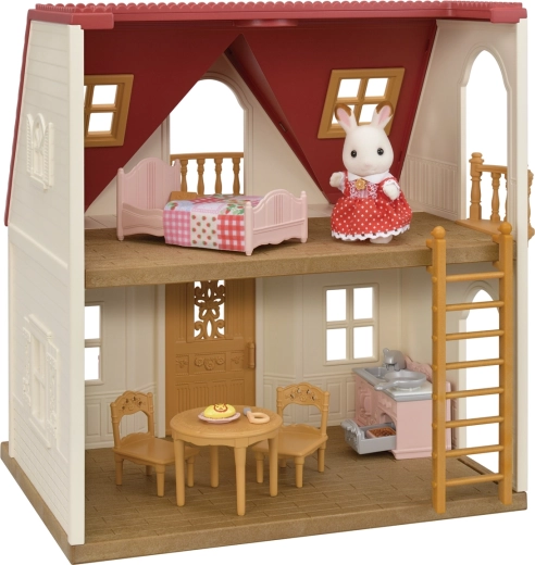 Sylvanian Families pamata māja ar sarkanu jumtu