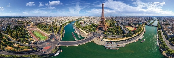 Eurographics panorāmas puzle Parīze 1000 gabali – AirPano
