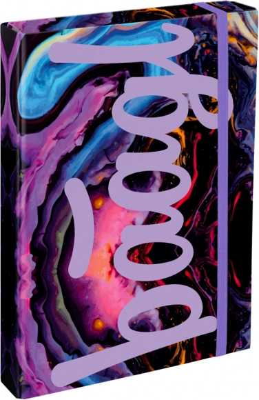 A4 Jumbo Marble BAAGL mapes skolas burtnīcām