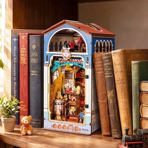 Magical toy store miniature