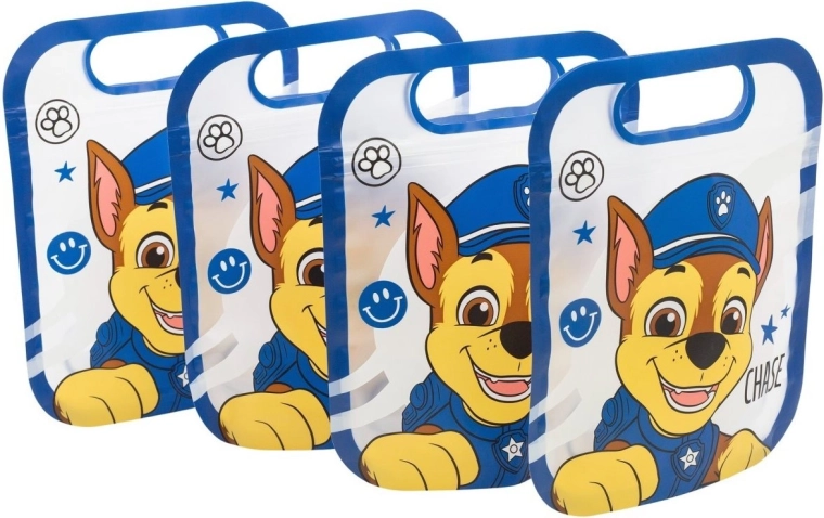 Aizveramu maisiņu komplekts ĶEPU PATROĻA, 4 gab.