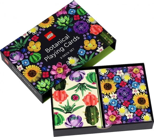 Chronicle Books LEGO Botanical Playing Card Set