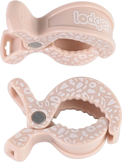 Lodger swaddle clip blush dot (2 pcs)