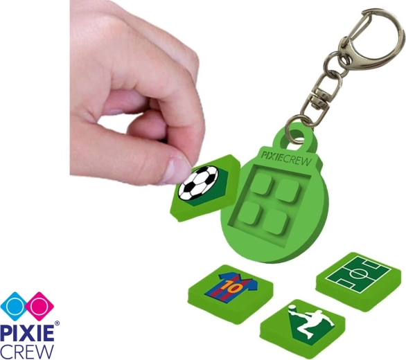 Pixie crew apaļš atslēgu piekariņš zaļš