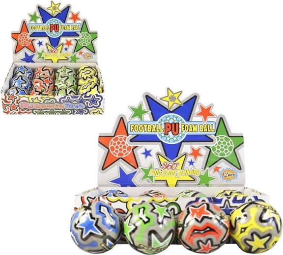 Plastmasas bumbiņa 7,5 cm bērniem