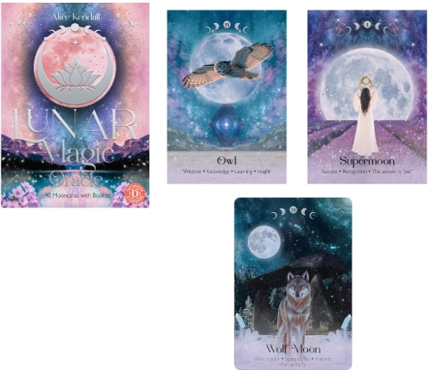 Lunar Magic Oracle – Dusserre orākula/zīlēšanas kārtis