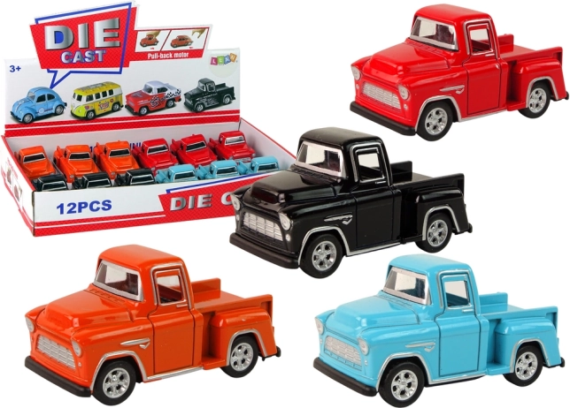 Berzes automašīnīte pikaps (4 krāsas)