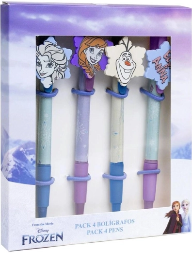 Saldētu (Frozen) 4 pildspalvu komplekts