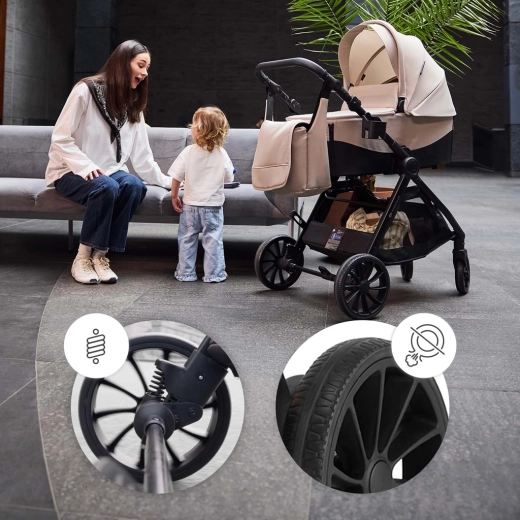 Komforts uz dažādiem segumiem un labāka ventilācija