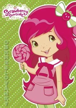 Krāsojamā grāmata A5 Strawberry ar pārzīmēšanas lapām