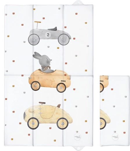 Ceba Baby travel changing mat basic bunny driver 80 × 50 cm - 1 piece