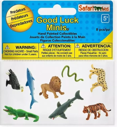 Safari Ltd. mini plēsēju figūriņas Good Luck Minis Funpack