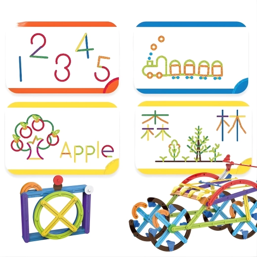 Mathematical markings for learning through play