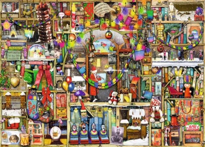 Ravensburger puzle Ziemassvētku bufete 1000 gabaliņi