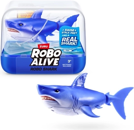 ZURU Robo Alive floating blue shark for water