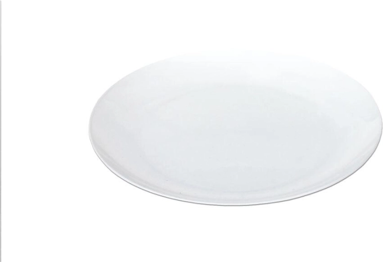 Shallow plastic plate 20 cm – color mix