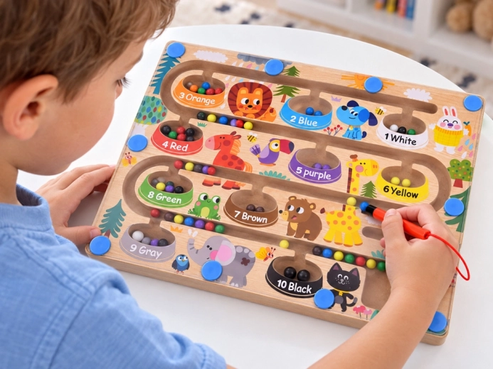 Cheerful zoo theme