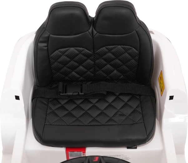 Comfortable seat with safety belts