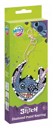 Dimanta gleznošana Atslēgu piekariņš Stitch