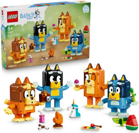 LEGO Bluey ģimene Bluey no klucīšiem