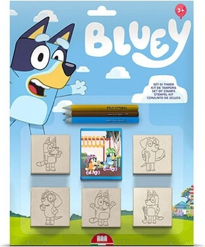 Multiprint Bluey zīmogu komplekts 5 gab.