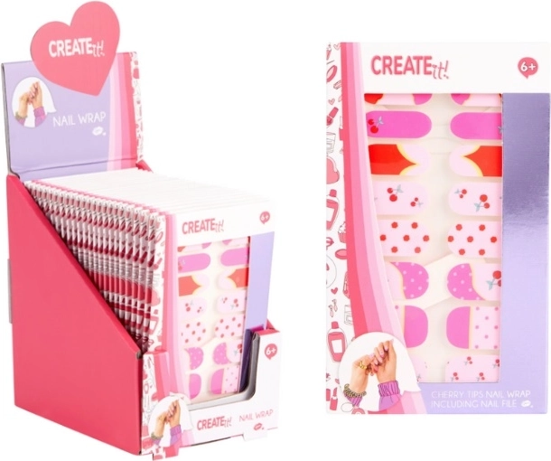 Create It! artificial stick-on nails for kids