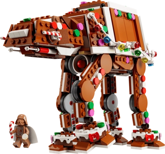 Piparkūku AT-AT ar svētku detaļām