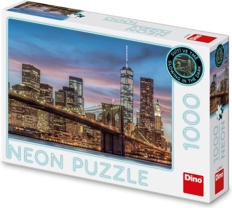 Puzzle Dino Neon New York 1000 pieces