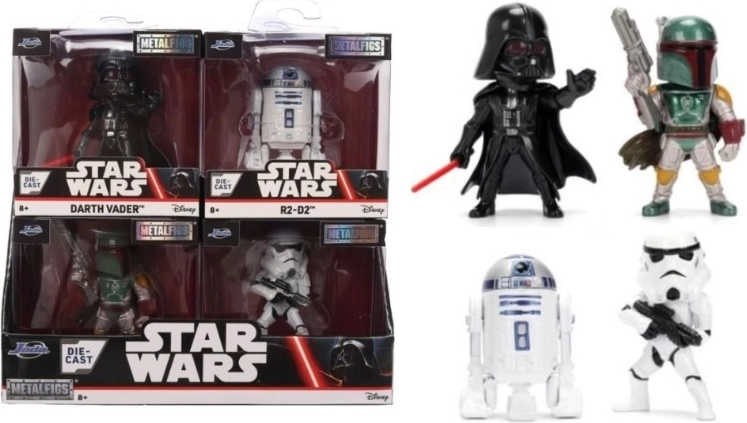 Jada Toys Star Wars kolekcionējamas mini figūriņas 6,5 cm