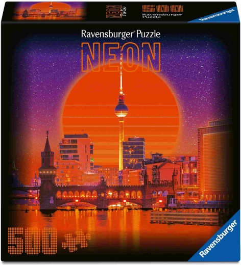 Ravensburger neona kolekcija: Berlīne – puzle 500 gabaliņi
