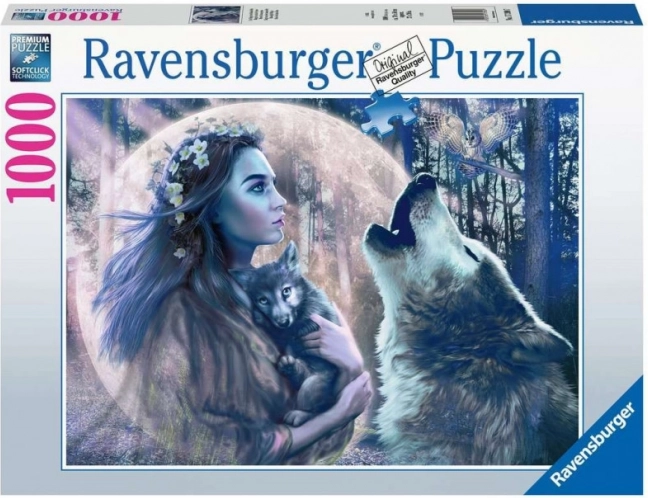 Puzle 1000 detaļu RAVENSBURGER mēnessgaismas maģija