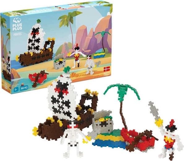 Plus-Plus Basic Pirate Set with 360 Pieces