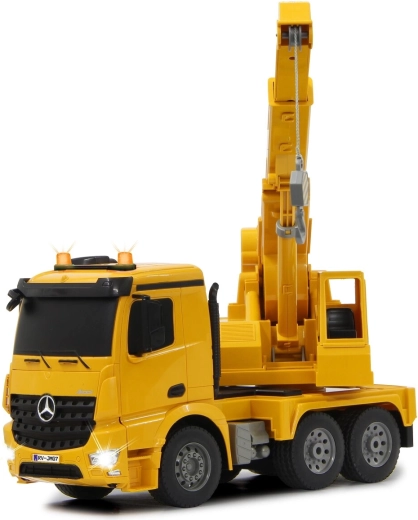 Licencēts Mercedes-Benz Arocs ar apgaismojumu un 4x4