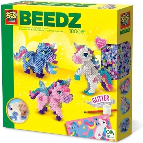 SES Beedz Iron-On Beads 3D Unicorns