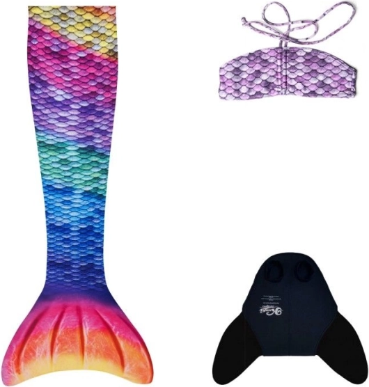 Nāriņas aste ar monopleznu Rainbow un bikini