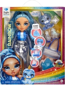 Rainbow High Classic Rainbow Fashion Doll – Blue