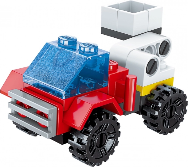 Qman Squros glābšanas auto Skyline 3v1 – mini būvkomplekts