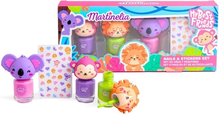 Nail set with stickers My Best Friends