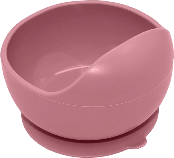 Suction bowl for less mess