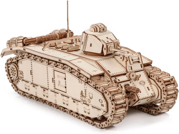 Detailed Char B1 tank model