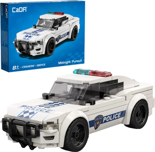 CaDA Building Set Sports Car Midnight Pursuit – 156 Pieces