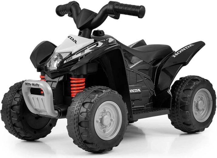 Elektriska bērnu kvadricikls MILLY MALLY HONDA ATV (HONDA TRX 250X replika) – melns